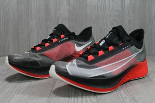 55 Nike Zoom Fly 3 NYC Marathon Black Bright Crimson CT1514-001 Mens Shoe 5.5 14 - Picture 2 of 6