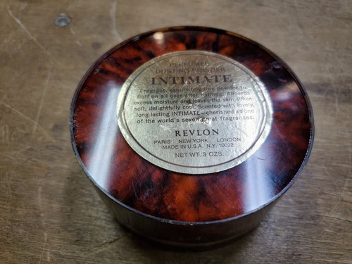 Vintage Revlon Intimate Perfumed Body Dusting Powder, 3oz, NOS New Old Stock - Picture 6 of 8