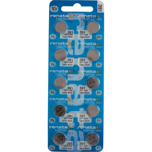 Renata Watch Batteries 10 Packs - 364, 377, 387S, 371, 321, 395, 394 + All Sizes - Picture 27 of 33