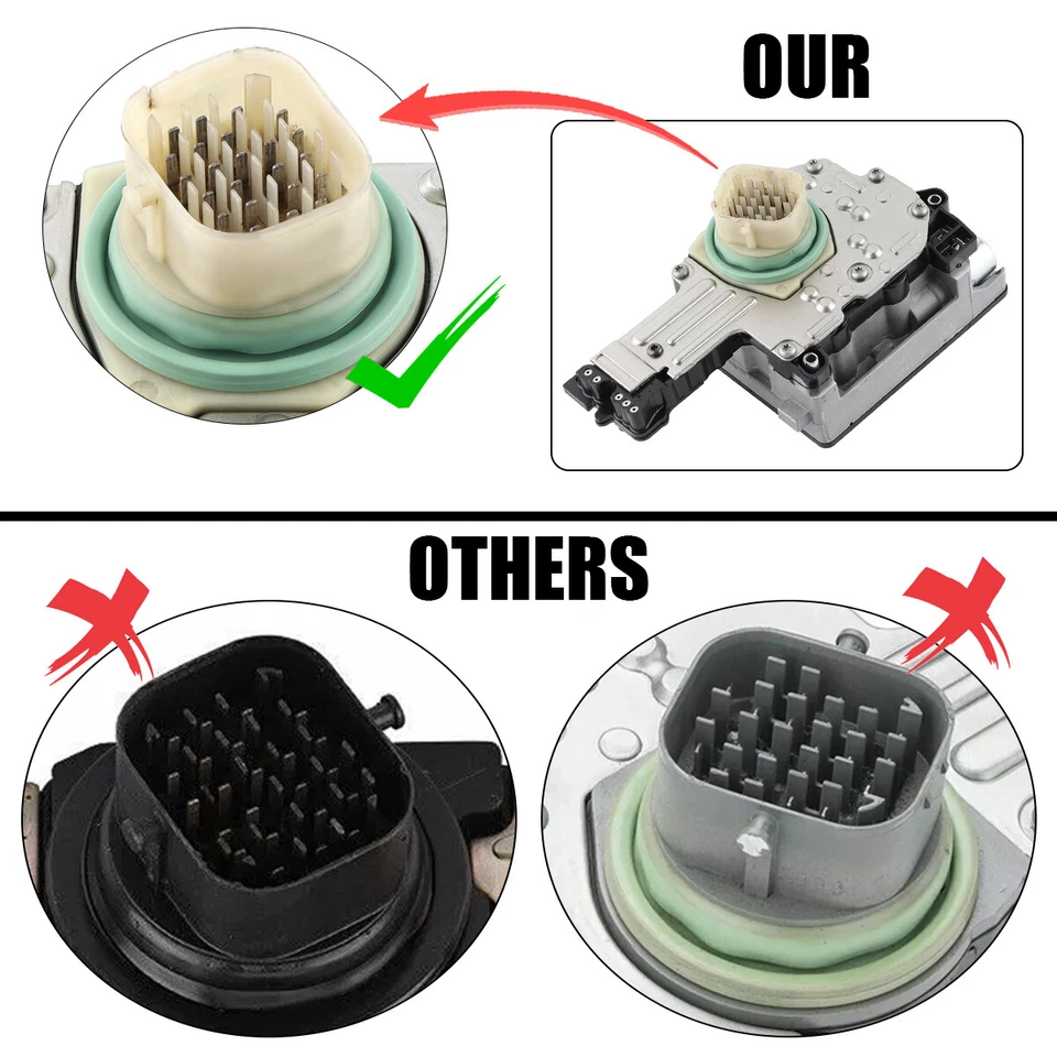 545RFE 45RFE Transmission Solenoid Block Filter Kit For Dodge RAM Jeep Liberty - Imagem 2 de 4