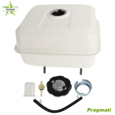#ad For Honda GX340 11HP GX390 13HP Chrome Gas Cap Fuel Filter 6.4L Fuel Tank $21.06
