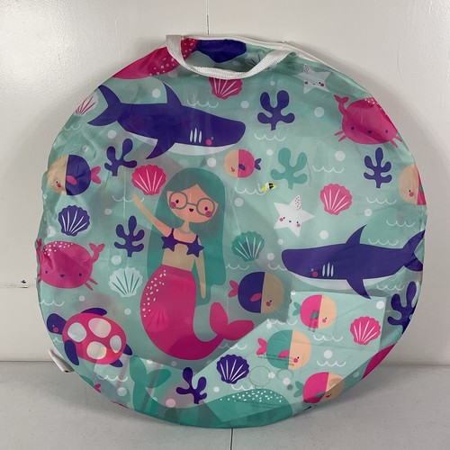 "Carpa grande Tomy Bahama Pop-Up Playhouse 51"" de alto X 78"" nueva nunca usada azul" - Imagen 4 de 6