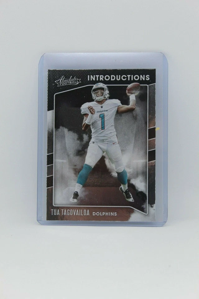 2020 Panini Absolute Introductions TUA TAGOVAILOA #I-TT Rookie RC DOLPHINS - Image 2 of 3
