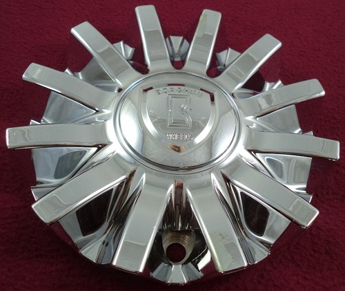 Borghini Wheels Chrome Custom Wheel Center Cap # CS420-E2P (1)