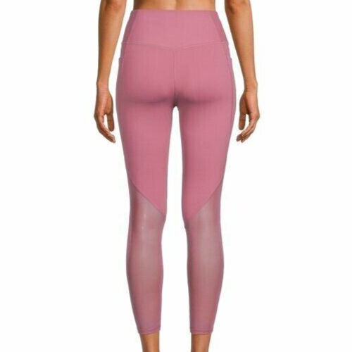Women’s Avía SIZE S 4-6 Active Flex Tech Core Compression Leggings Mauve Pearl - Picture 3 of 16