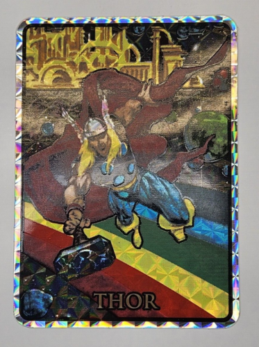 Thor 1992 Marvel Masterpieces Vending  Sticker Prism - Afbeelding 1 van 4