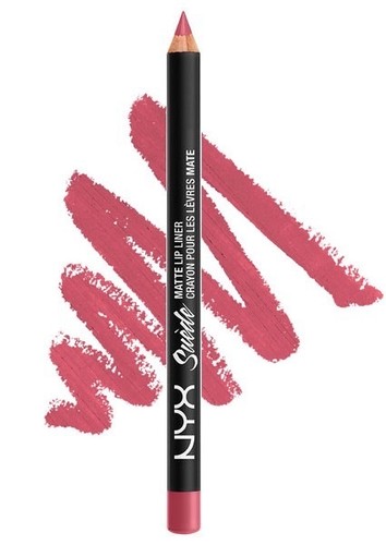 NYX Suede Matte Lip Liner/Lipstick~Whipped Caviar~Soft Spoken~100% Authentic - Picture 109 of 180