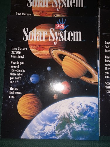 KIDS DISCOVER MAGAZINE -Solar System -2007- Teacher Classroom Set of 10 - Picture 3 of 4