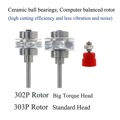 Dental High Speed Handpiece Mini Standard Big Head Fiber Optic LED KAVO Coupling - Picture 22 of 157