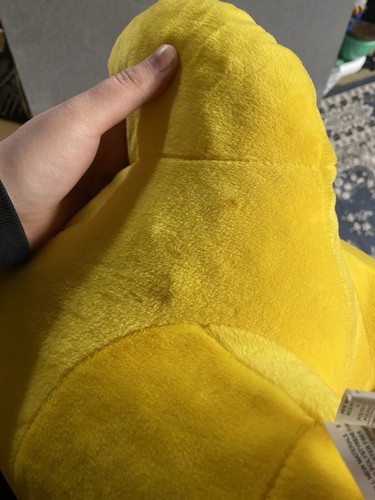 VINTAGE 27” BARNEY 2006 BJ YELLOW DINOSAUR STUFFED ANIMAL PLUSH TOY- read desc - Picture 8 of 9