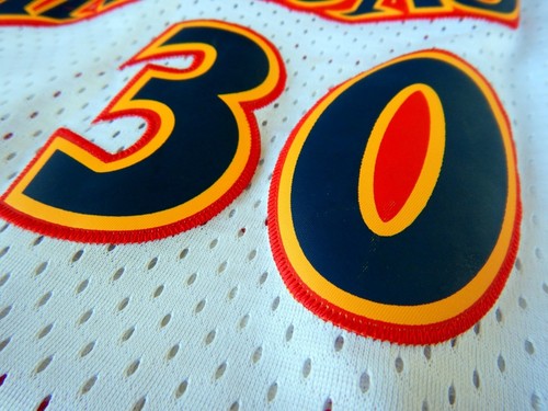 2009 Stephen Curry NBA Golden State Warriors Rookie Basketball Jersey - Medium - Bild 12 von 17