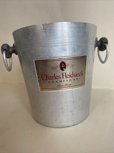 Charles Heidseick Champagner Reims France, Eiskübel Kühler, Bar, Wein Y46