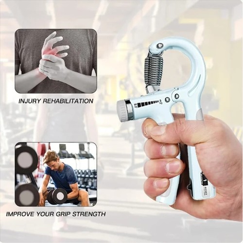 Set of 2 Handtrainer-5-60 kg verstellbarer Handgriff, Trainer Mit Handgelenk - Bild 8 von 17