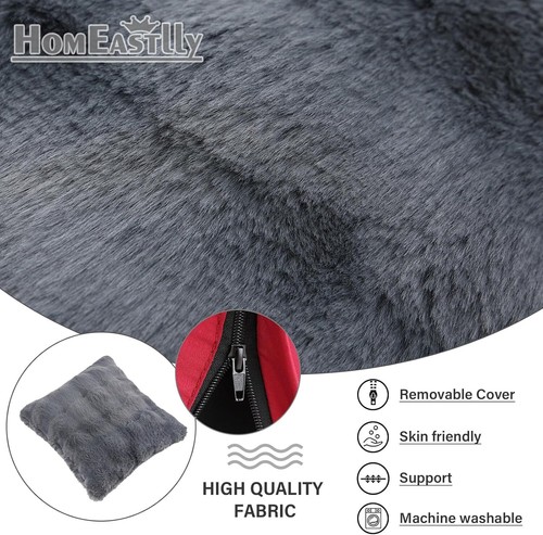 Lazy Chair with Ottoman, Modern Large Accent Lounge Chair with a Pillow, - Picture 54 of 199