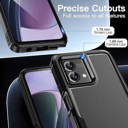 Funda rígida de vidrio para teléfono Moto G Stylus 5G/G 5G 2023 a prueba de golpes resistente - Imagen 4 de 55
