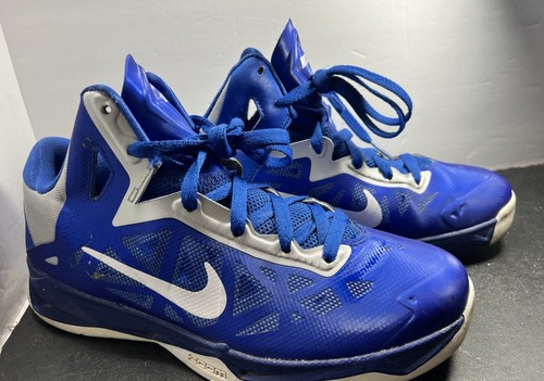 Nike Zoom Hyperquickness Basketball Herren Turnschuhe Größe 9,5 Blau - Bild 1 von 12