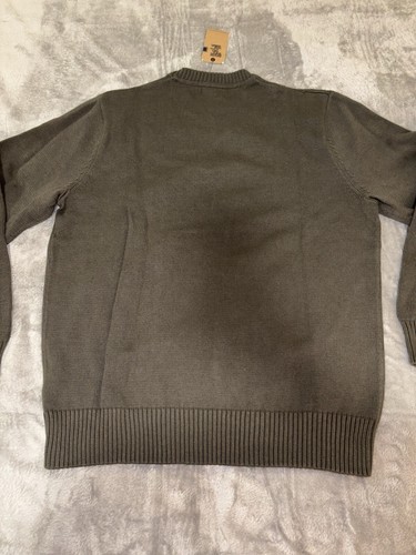 NWT Dockers Sweater Mens Large Green Cotton Diamond Argyle Long Sleeves Pullover - Picture 17 of 21