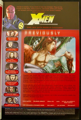 Uncanny X-Men #437 438 439 440 441 “ELLA MIENTE CON ÁNGELES” Completo Marvel 2004 - Imagen 6 de 7