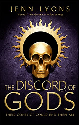 The Discord of Gods (A Chorus of Dragons) - Hardback NEW Lyons, Jenn - Picture 1 of 2
