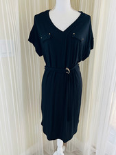 NWOT Tahari Black Dress, size L