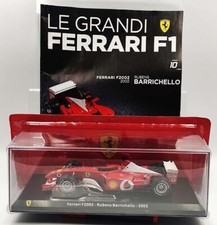 Le Grandi Ferrari F1 #10 BARRICHELLO F2002 1:24 teca booklet Centauria sealed