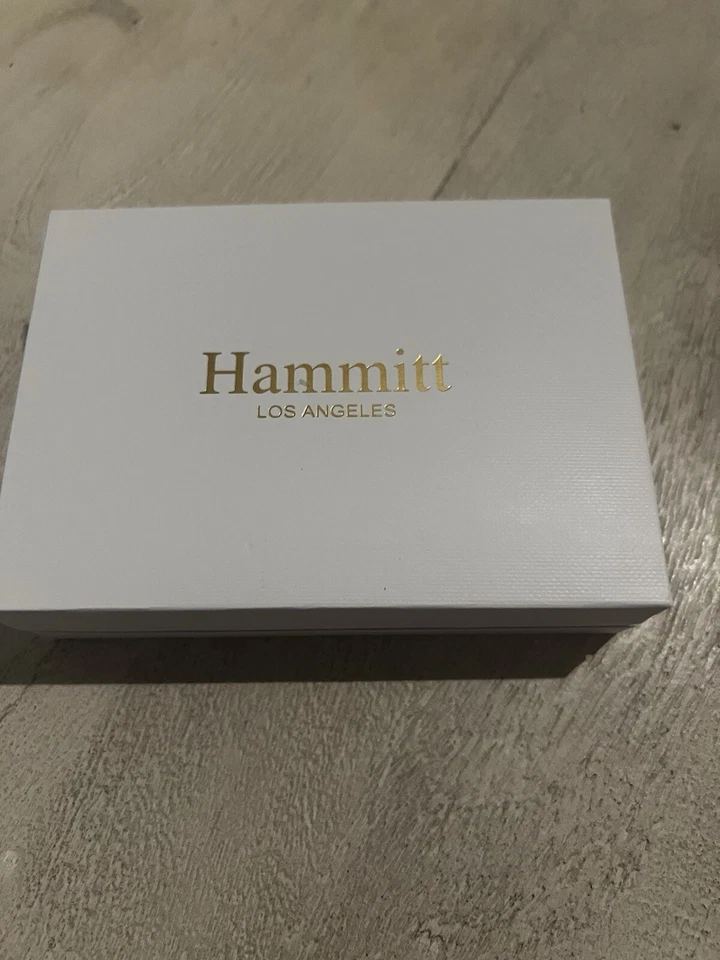 HAMMITT Daniel mediano TOTE BAY SERPIENTE AZUL con spray impermeabilizante y tarjetero Foto 4 de 4