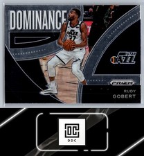 2021-22 Panini Prizm #23 Rudy Gobert Dominance