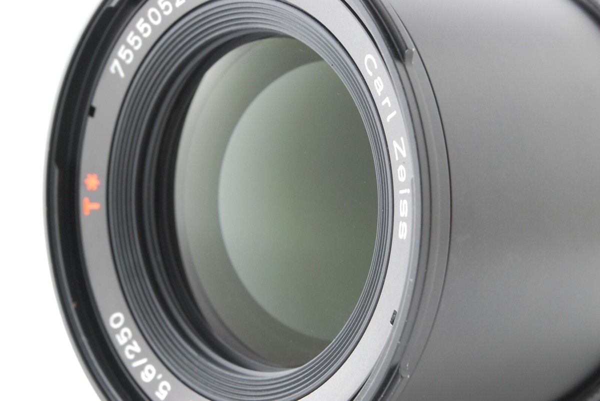 HASSELBLAD Sonnar  T★ f: 250mm f:5.6 美品 MINT】Hasselblad CF Carl Zeiss Sonnar T* 250mm f/5.6 Lens