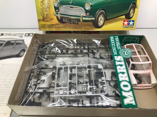TAMIYA 24036 MORRIS MINI COOPER 1275S MK1 -1:24- UNBUILT PLASTIC KIT IN BOX - Imagen 2 de 6