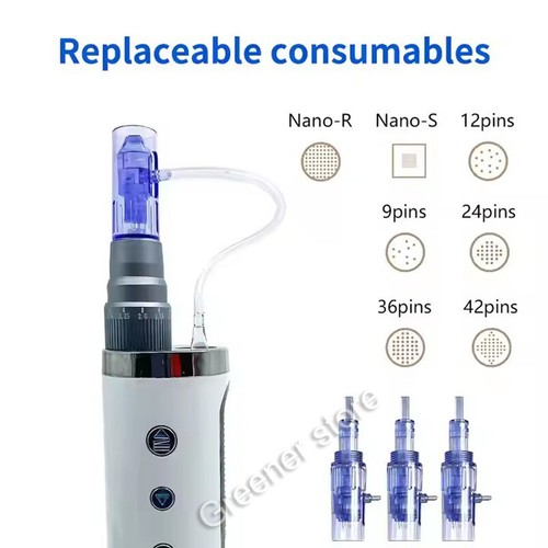Micro Pen Wrinkle Removal Skin Rejuvenation Machine 9/12/24/36/42 Pins Anti-Age - Picture 8 of 24