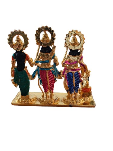 Gold Ram Darbar Idol, Statue | Decor | Gift - Picture 3 of 3