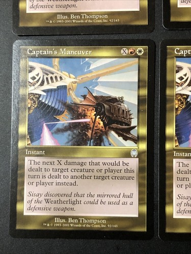 Captain’s Maneuver X4 Apocalypse Ex Cond See Pics Front Back - Picture 3 of 8