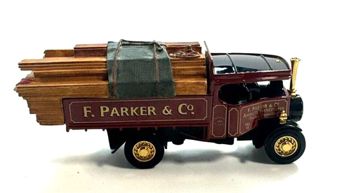 Matchbox Models of Yesteryear F. Parker Co. Steamer with Wood Load YY027/SC - Picture 1 of 5