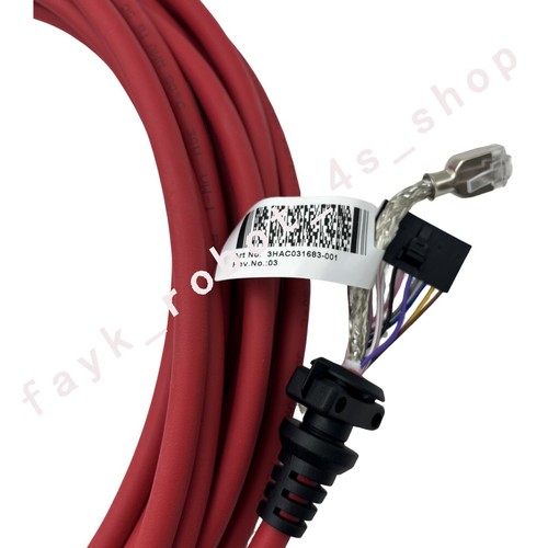 3HAC031683-001 plug cable F ABB robot IRC5 teach pendant connection wiring line - Picture 3 of 15