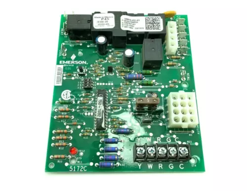50M56-495 Gas furnace control board Trane D345780P01 Emerson CNT07541