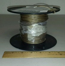 (254 FT Lot) M17/93-00001 28Awg Silver Shielded Coaxial Cable 1/C MIL-C-17/131 
