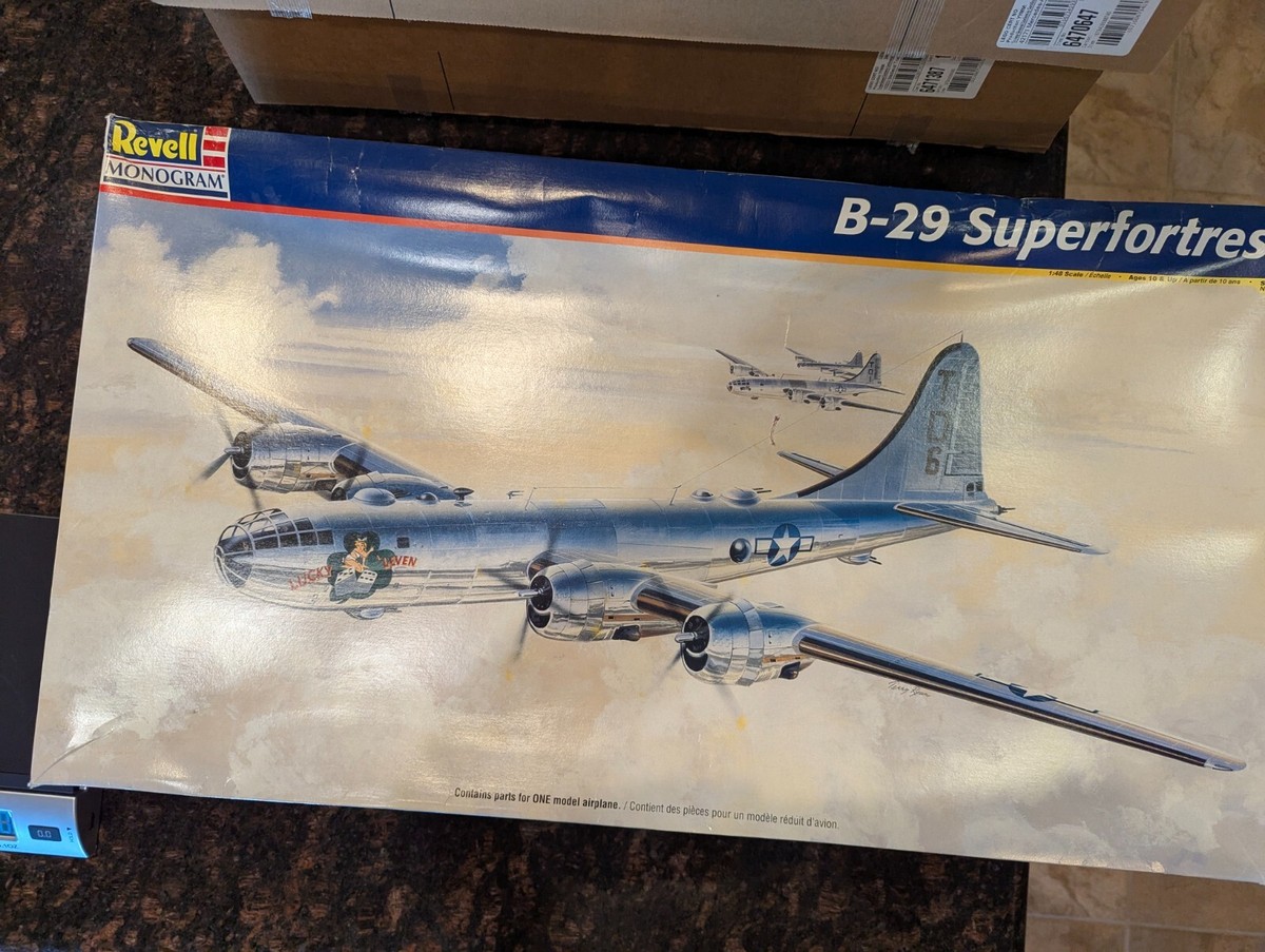 Building Revell B-29 Superfortress. From Start to Finish. 1