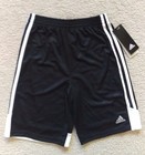 New Boys Adidas black and white shorts: size 4