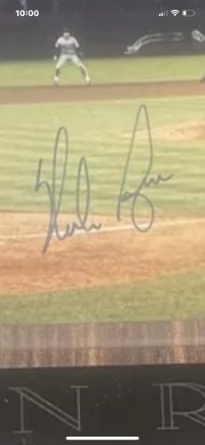 Nolan Ryan Autograph Plaque Photo Rangers Baseball. 156/2500 W/COA - Picture 3 of 3