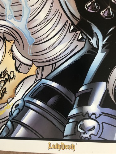 Cómic de superhéroe Ladydeath 1998 Choas Lady Death Deodato de colección original década de 1990 - Imagen 7 de 9
