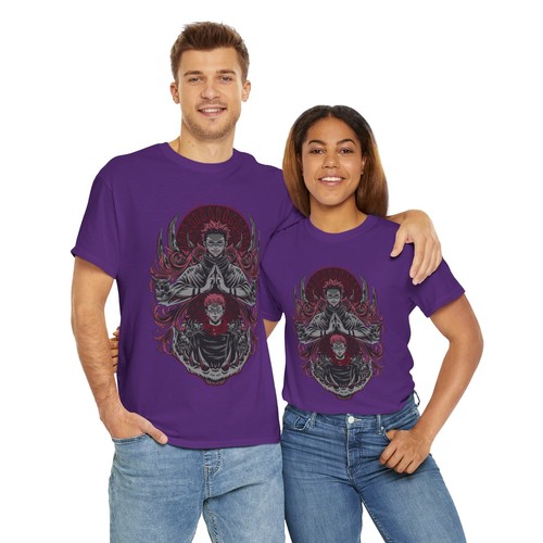 Sukuna Ryomen Jujutsu Kaisen T-Shirt Itadori Gojo Anime Japanese Tee Shirt JJK - Picture 61 of 71