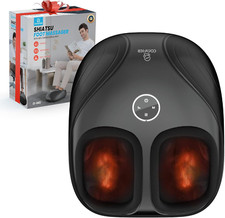 Foot Massager with Heat,Fsa HSA Eligible,Shiatsu Feet Massager Machine,Kneading