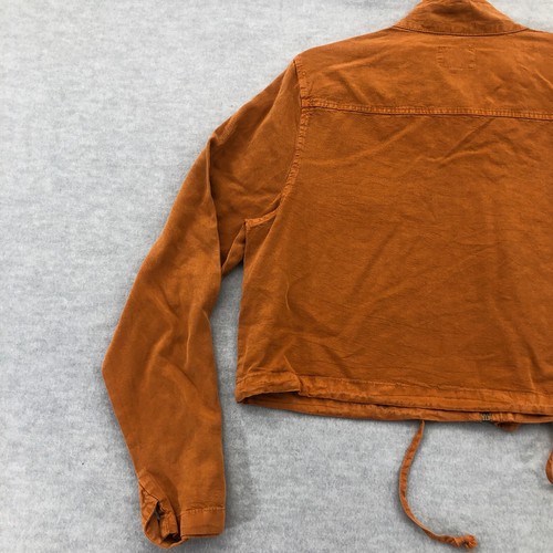 Angie Rust Lightweight Zip Up Jacket Size Small Country Western Cowgirl - Picture 14 of 15