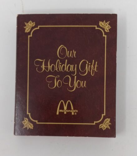McDonald's 1978 Christmas Trio Holiday Gift Ornament Norman Rockwell Dickens NOS - Picture 2 of 5
