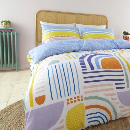 PRINTED Duvet Cover Sets Single Double King Size Reversible Bedding Quilt Covers - Picture 117 of 405