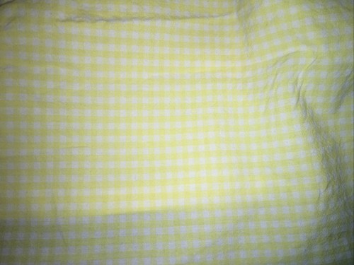 Falda de cama completa Pottery Barn Kids con guinga a cuadros amarilla blanca 13" Drop Cottage - Imagen 3 de 10