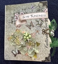 Handmade Album Using Heartfelt Creations Farmers Market w/ Graphic 45 Album