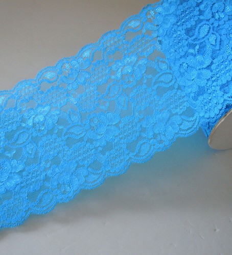 2 patrones SIN elásticos encaje floral muy suave bebé rosa, turquesa zh61 - Imagen 2 de 3