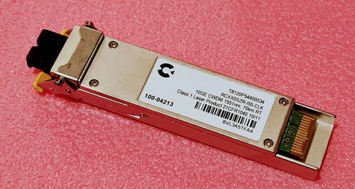 Genuine Calix 100-04213 10GE XFP CWDM 1551nm 70km SMF LC RT DOM 10Gbase-ER - Picture 1 of 2