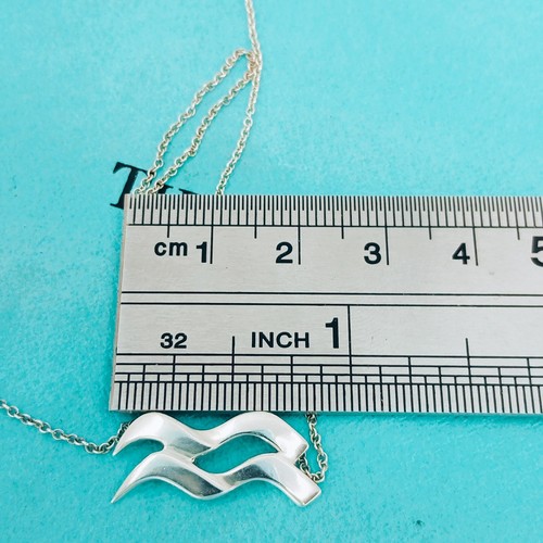 Tiffany & Co. Wassermann Anhänger Halskette Paloma Picasso Sterlingsilber 925 - Bild 5 von 22